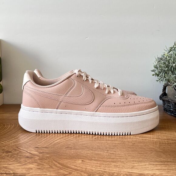 Nike Court Vision Alta Platform DM0113-600 Pink Sneaker Women's Size US 11.5 - Picture 1 of 8